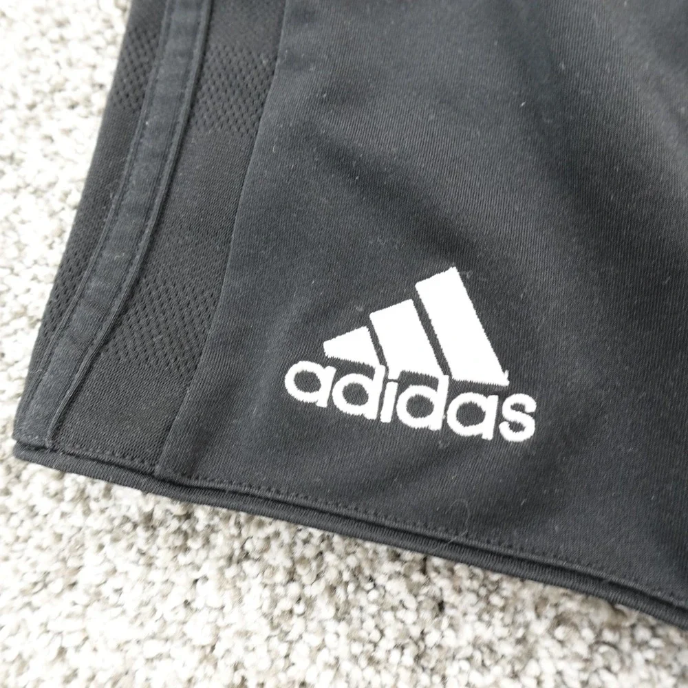 Adidas Shorts Mens S Black Drawstring‎ Climacool Athletic Track Gym Run Sports